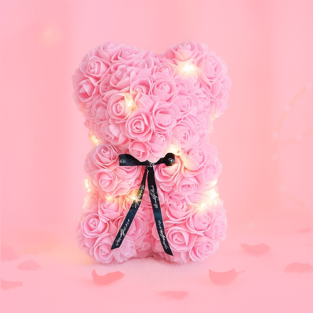 Ours en Roses LED