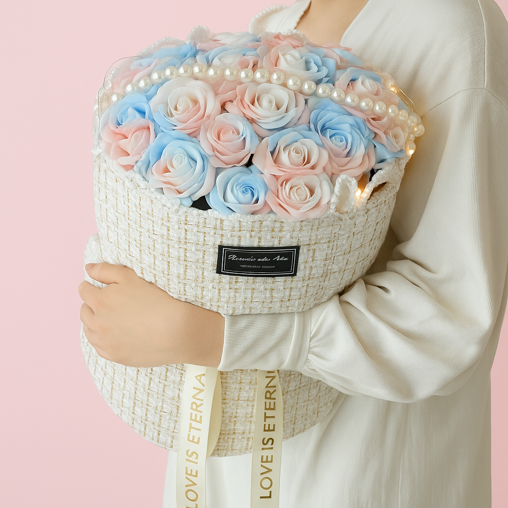 Bouquets de Roses en Savon