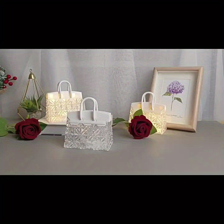 Lampe LED Cristal avec Dôme 3D - Veilleuse de Chevet Moderne - Décoration Chambre, Salon, Cuisine - Cadeau Pendaison de Crémaillère