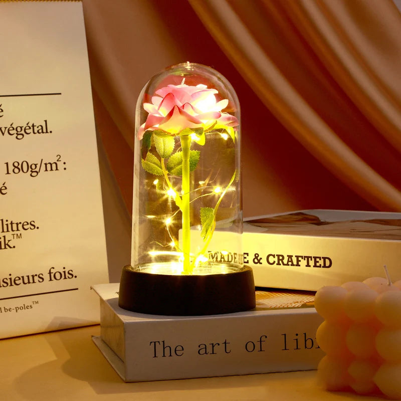 Fleur Rose Eternel Led