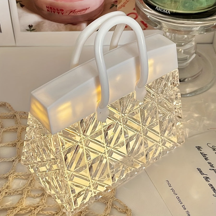 Lampe LED Cristal avec Dôme 3D - Veilleuse de Chevet Moderne - Décoration Chambre, Salon, Cuisine - Cadeau Pendaison de Crémaillère